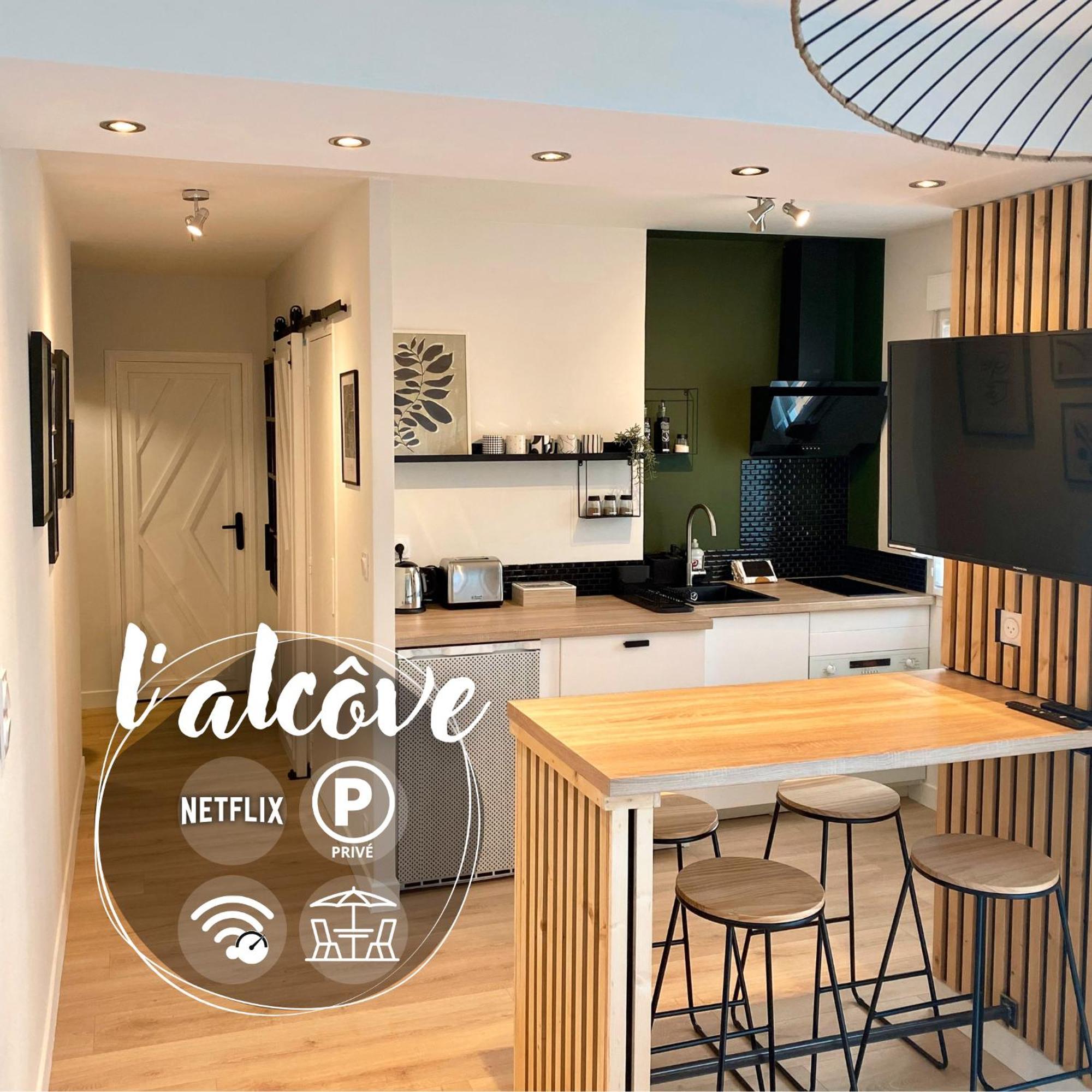 L'Alcove - T2 Calme, Terrasse & Parking Prive Apartment Castres  Exterior foto